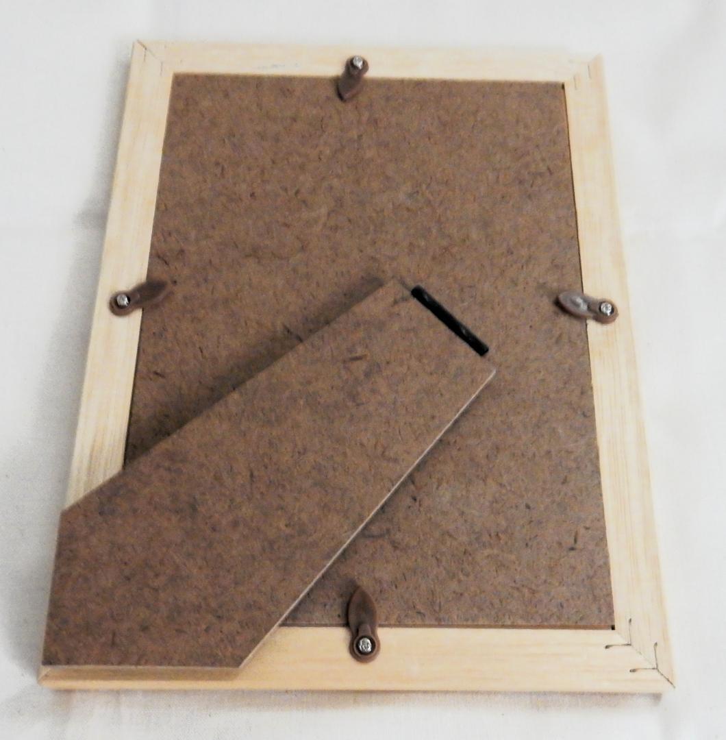 ダライ・ラマ14世 サイン入り写真 木製フレーム