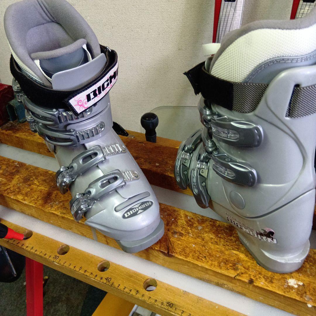 HEAD140cmメンテナス済 靴24cm ストック付