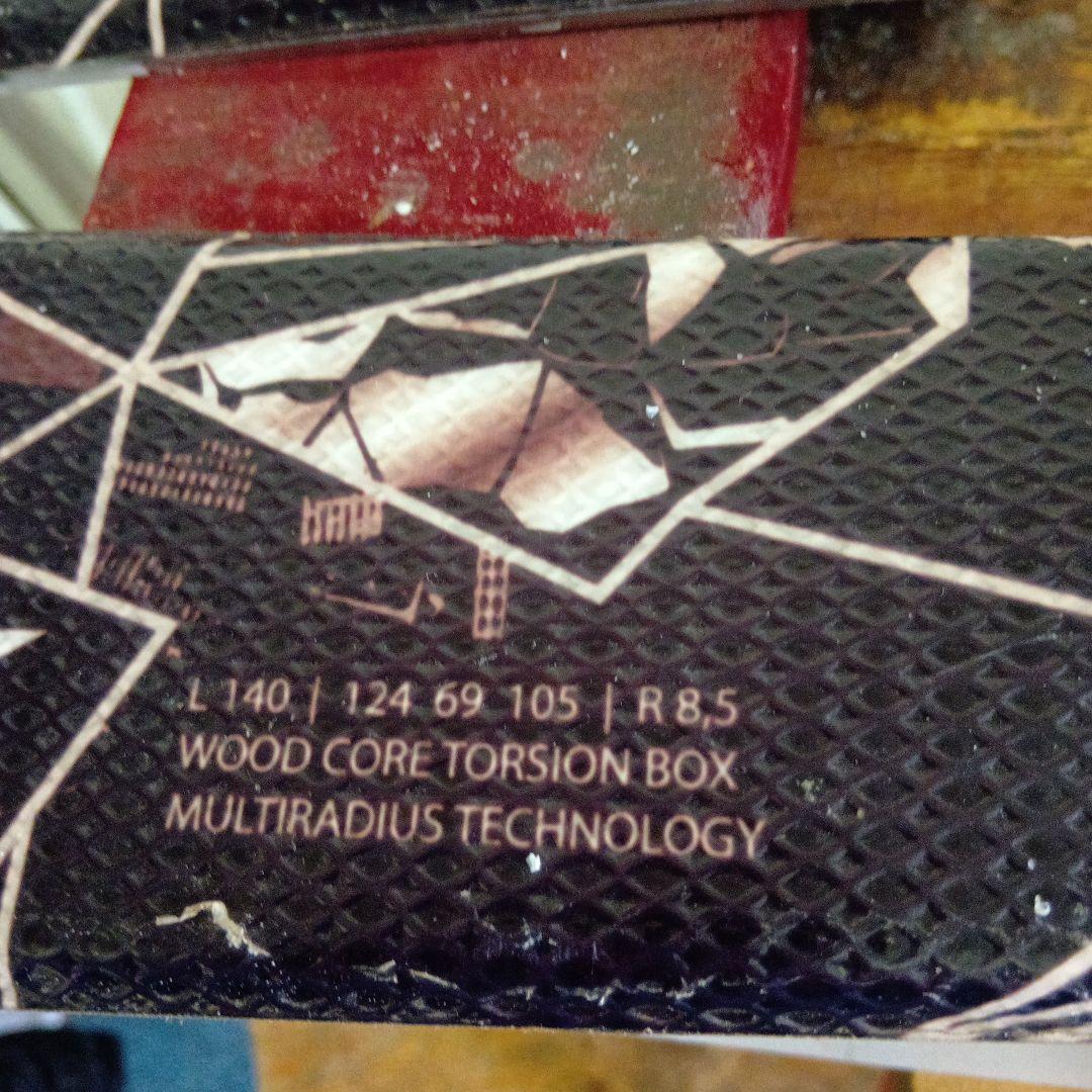 HEAD140cmメンテナス済 靴24cm ストック付