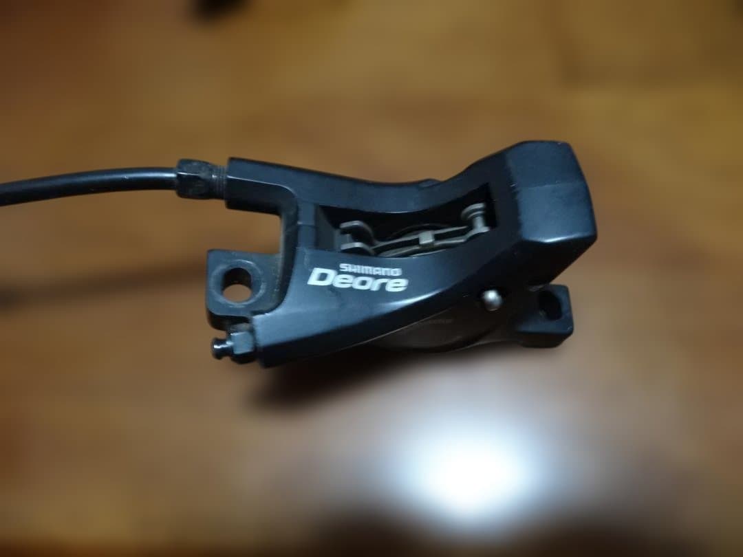 Shimano Deore 油圧ブレーキ＋シフトレバー（３×９速）セット（中古）
