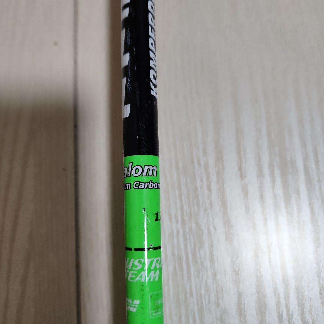 Komperdell Carbon スキー ストック グリーン