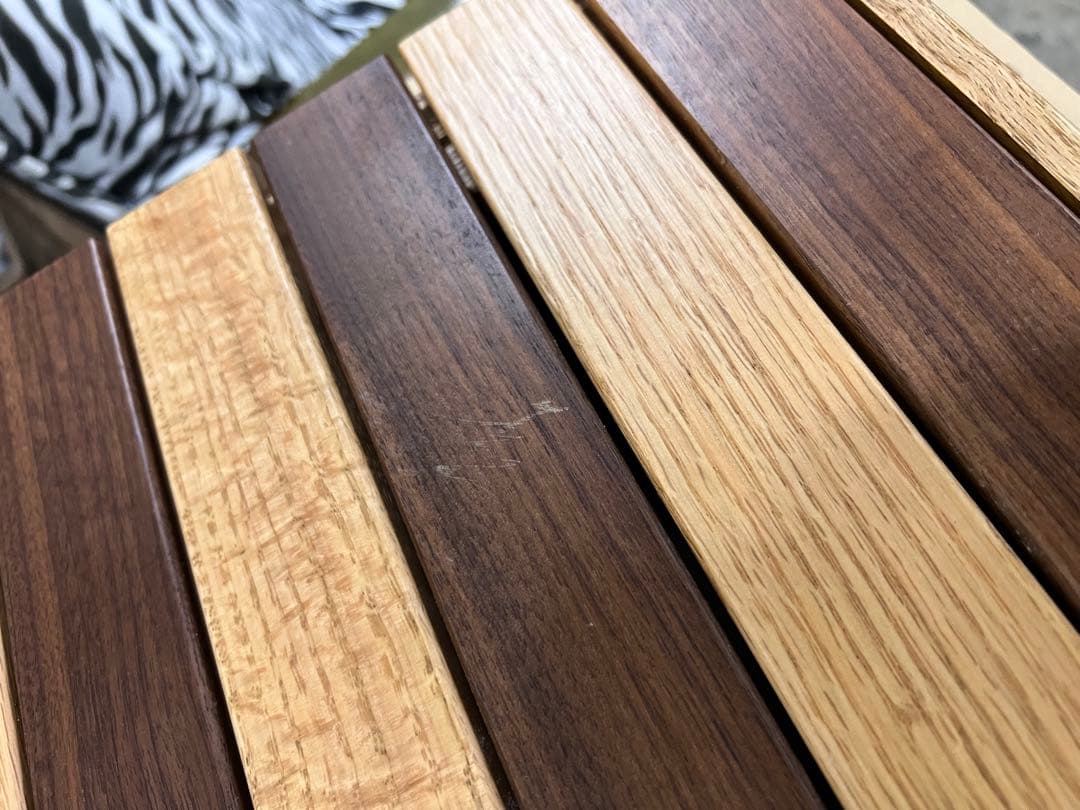 俺のmokkin ゼブラ　フォールディングテーブル　伊豆のぬし釣り