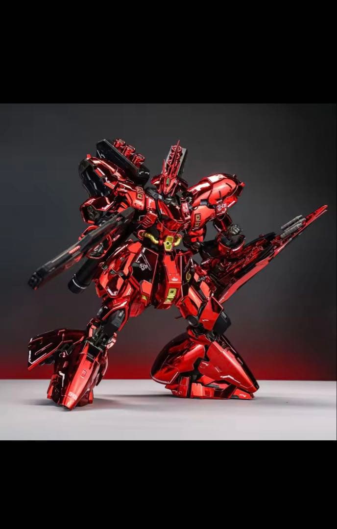 未組立 海外版 RG MSN-04 SAZABI メカニカルコアメッキ