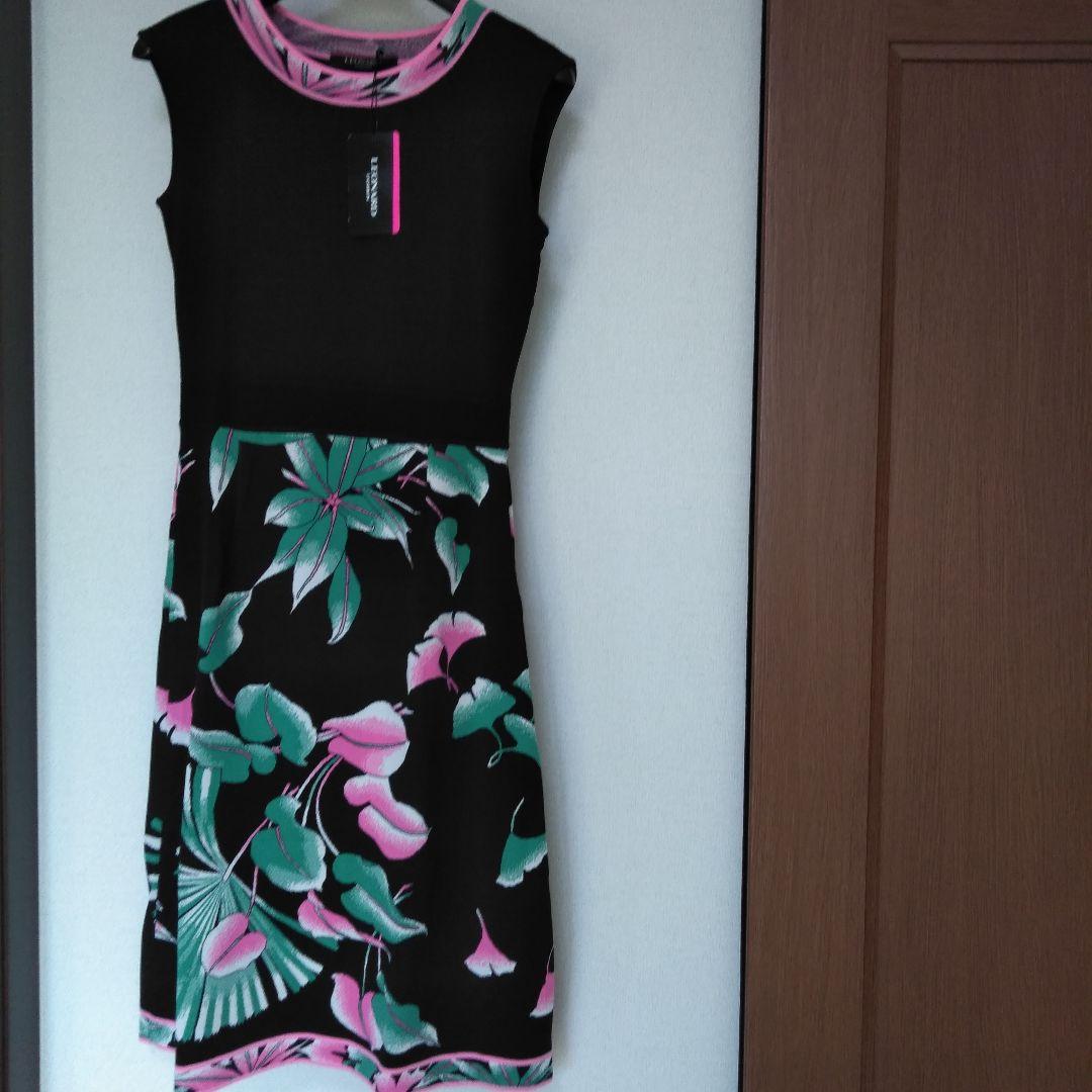 【近年デザイン】レオナールワンピース★新品未使用