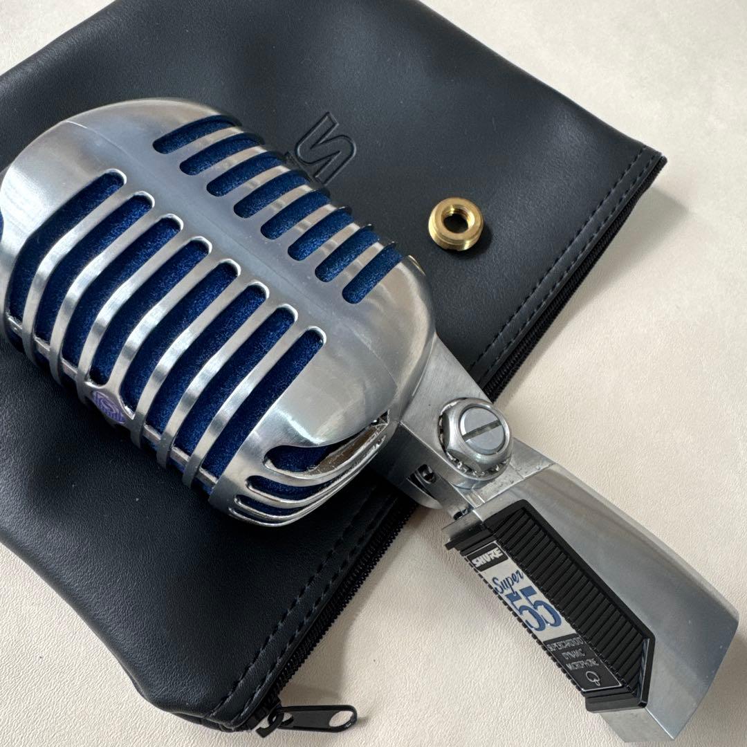 1/5まで値下　SHURE ボーカルマイク ガイコツマイク シュア 専用ケース有