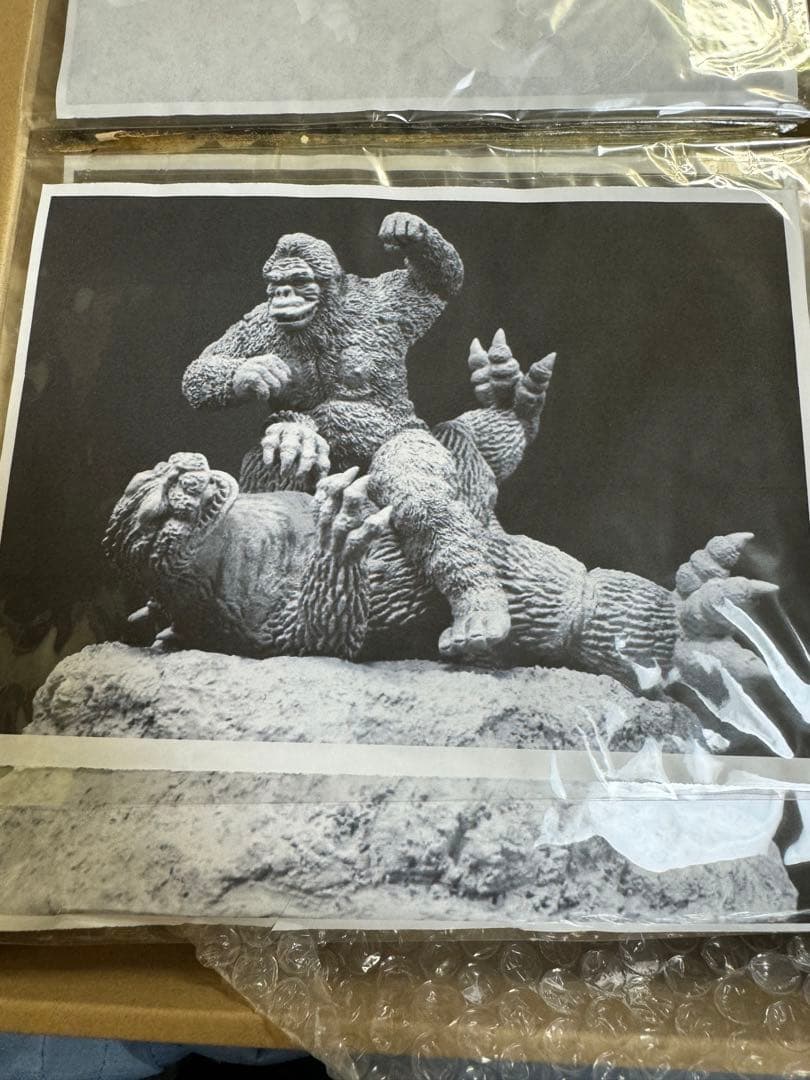 かず　超貴重 キングコング対ゴジラ 馬乗り ガレージキット