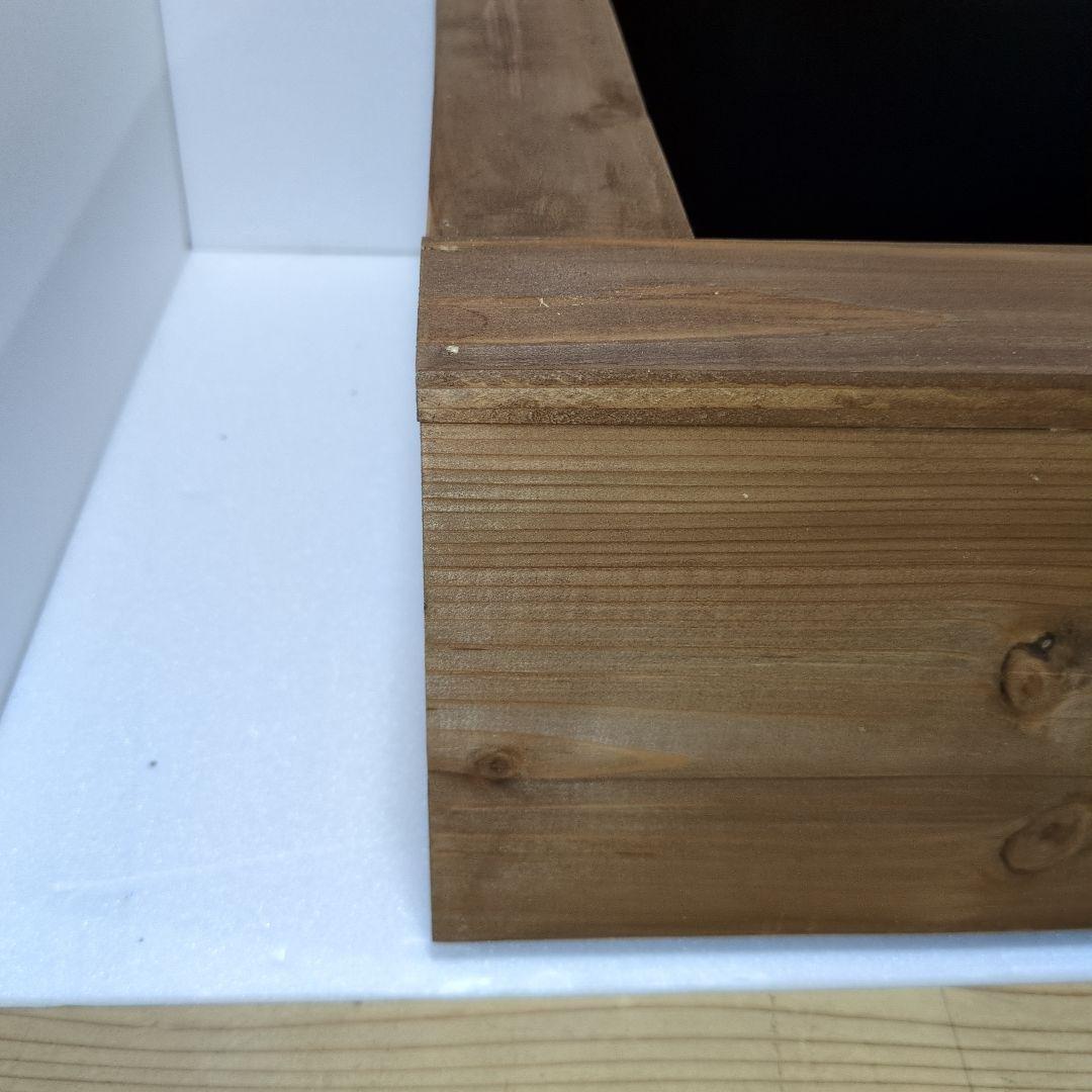 NV22 杉板カバーセット　オーバーフロー加工　木枠　ビオトープ　メダカ