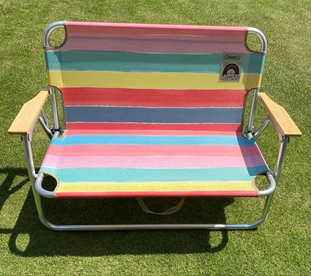 コールマン　リラックスフォールディングベンチ（レインボー）限定品（超レア）1点
