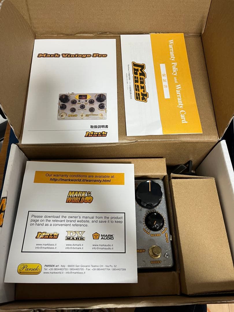 Markbass Vintage Pre ベースプリアンプ