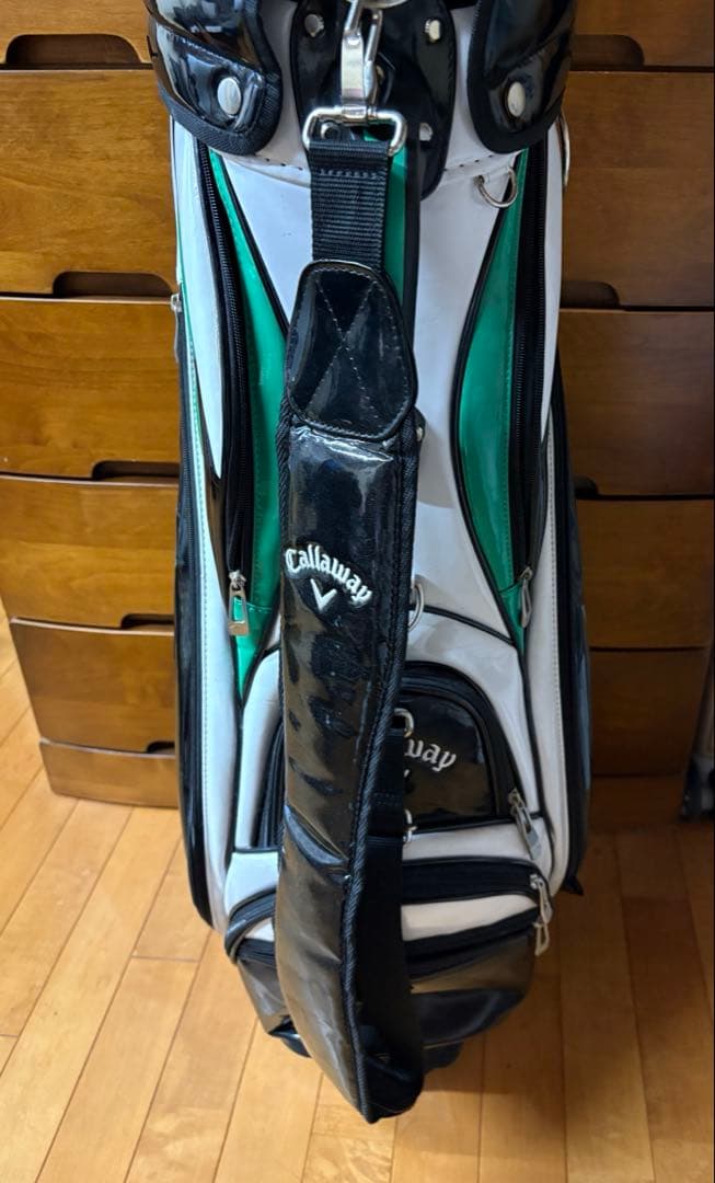 【売り切り値下げ】Callaway キャディバッグ 黒 緑
