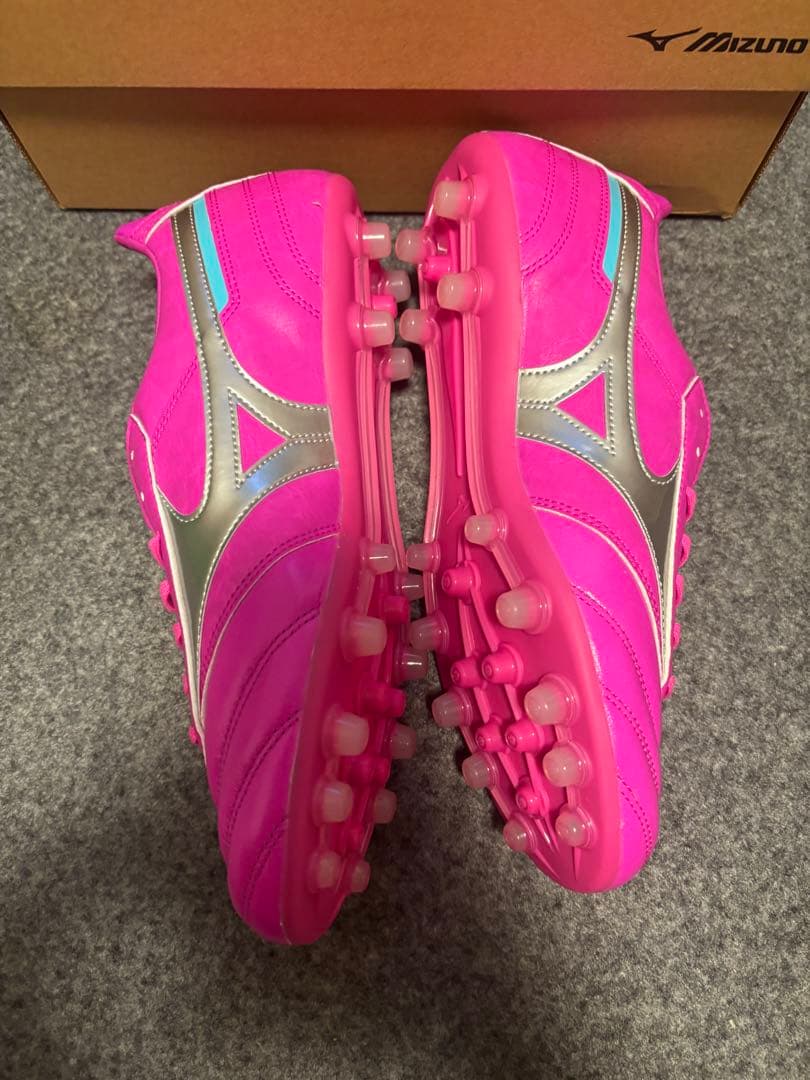 【新品未使用】日本未発売 ミズノ モレリア2 プロ AG 27.0cm ピンク