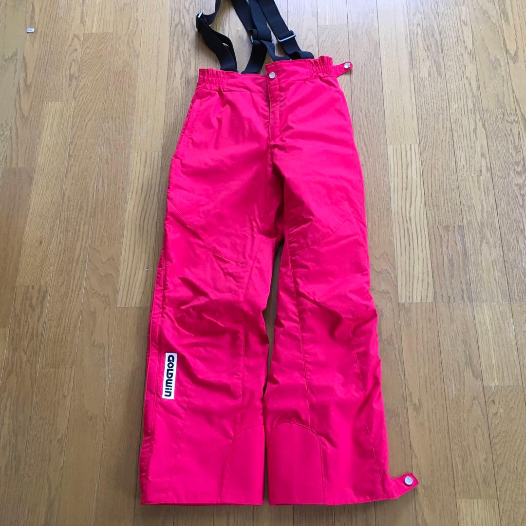 ゴールドウイン　 子ども用スキーウェア レッド