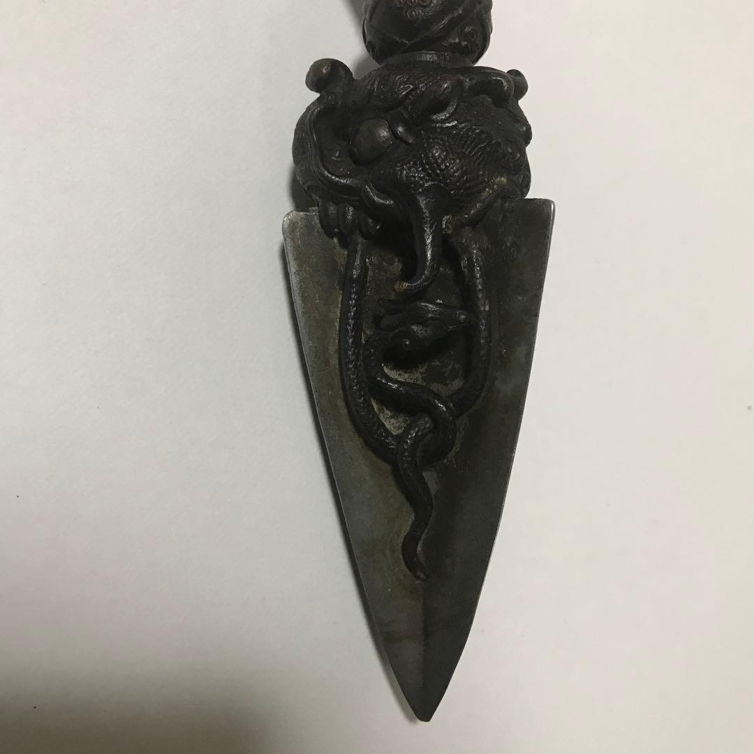 チベット　密教　法具　プルパ