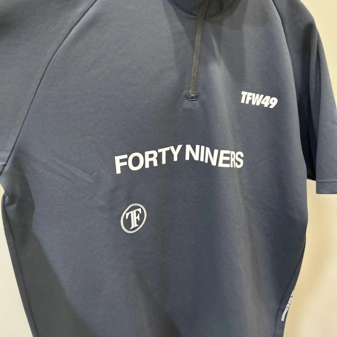 新品❤️FORTYNINERS ジップアップシャツ ブラック