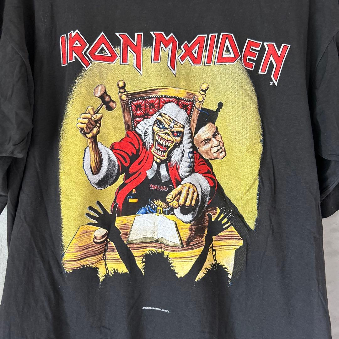 レア　アイアンメイデン1990 Tシャツ　デットストック