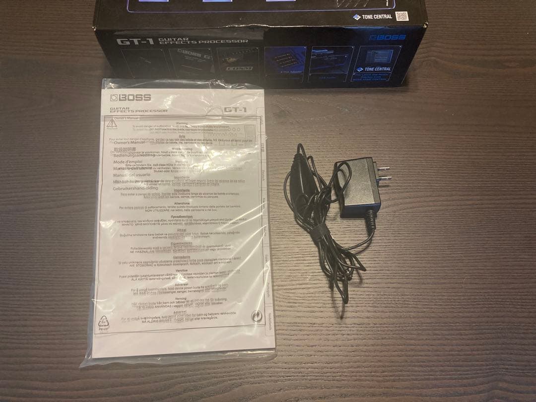 【まりな】BOSS GT-1 ギターエフェクトプロセッサー