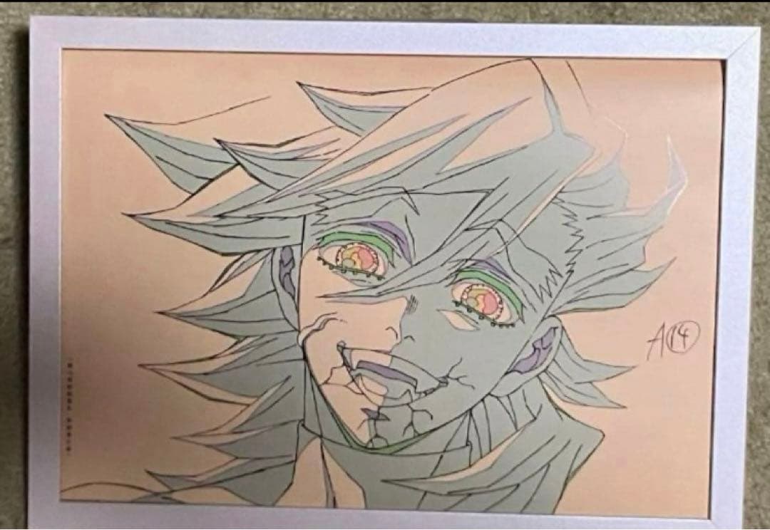 鬼滅の刃　童磨　ビジュアルアートパネルコレクション　額装品　ufotable