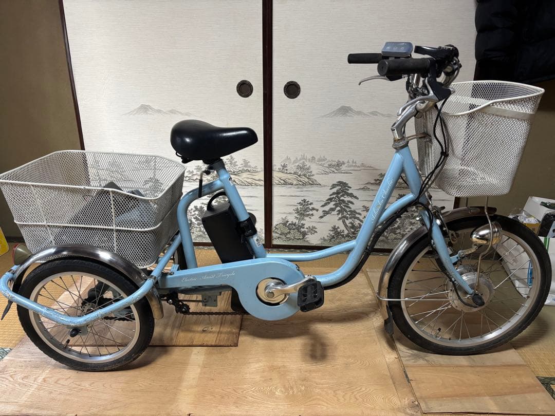 MIMUGO電動アシスト三輪自転車（引取限定）
