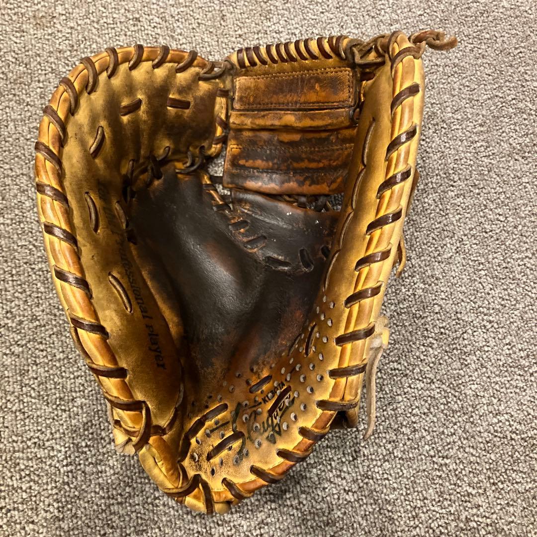 軟式革命　左投げ　ファーストミット　　久保田スラッガー　レア