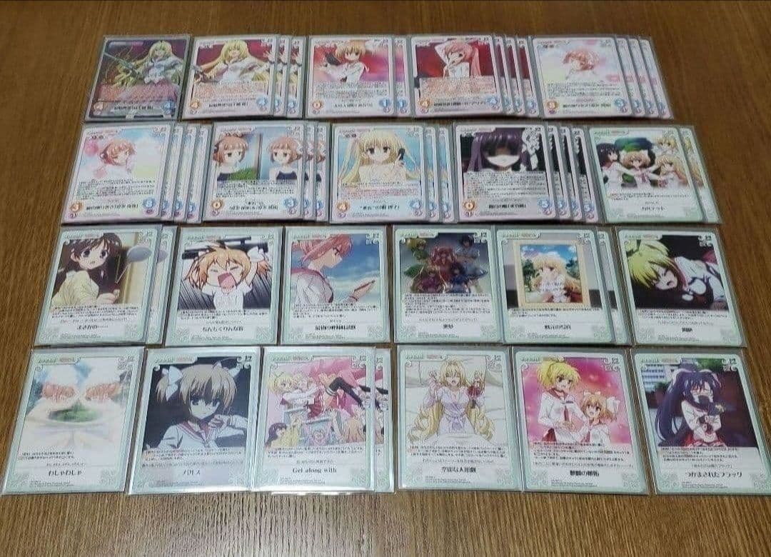 カオスTCG　緋弾のアリア　デッキ3つ　パーツ大量