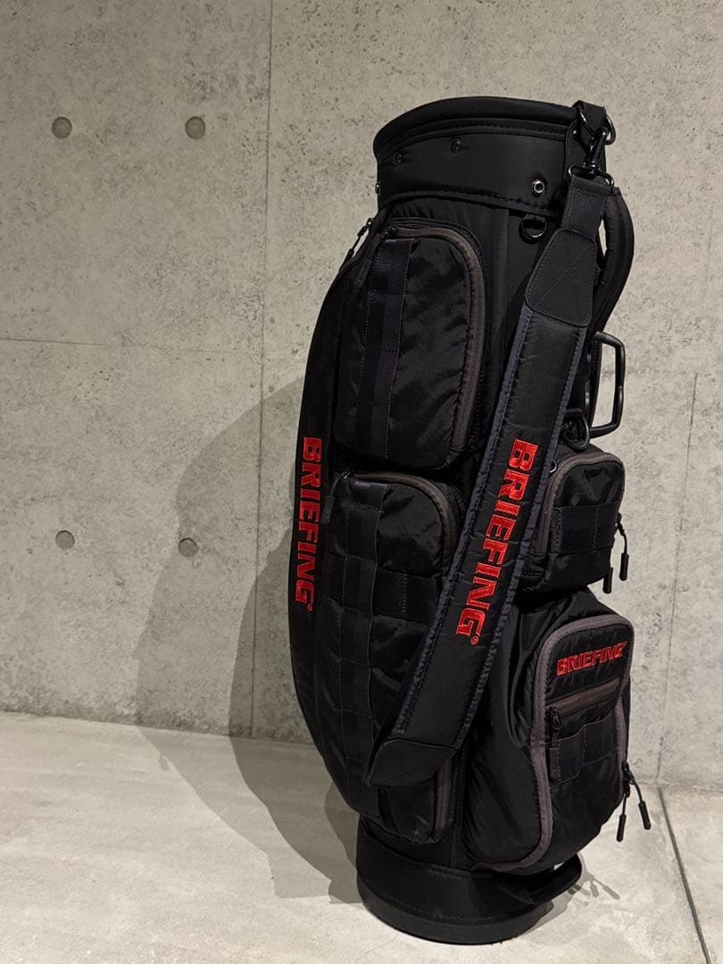 ［最終値下げ］ BRIEFING ブラックキャディバッグセット