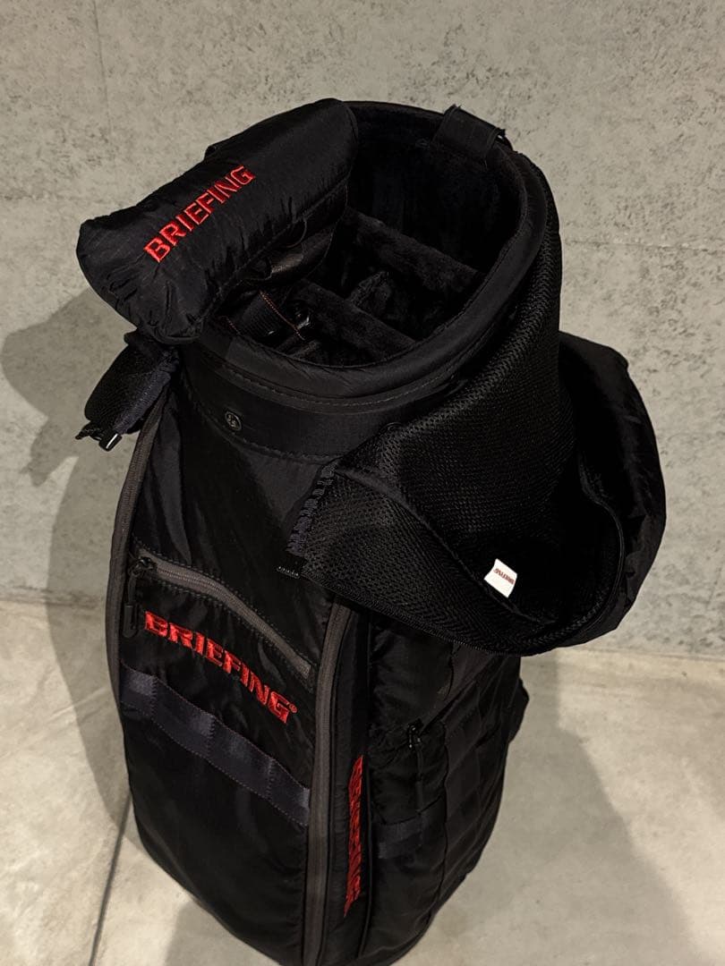 ［最終値下げ］ BRIEFING ブラックキャディバッグセット