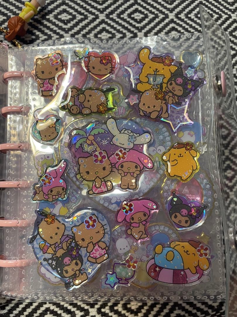 ハローキティ シール帳　完成品　サンリオ