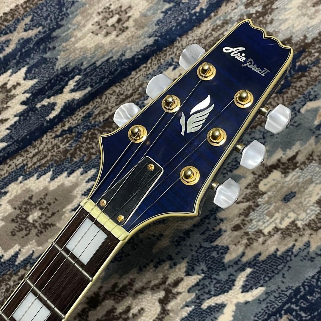 AriaproII PE-DLX パープル アリアプロ2 レスポール