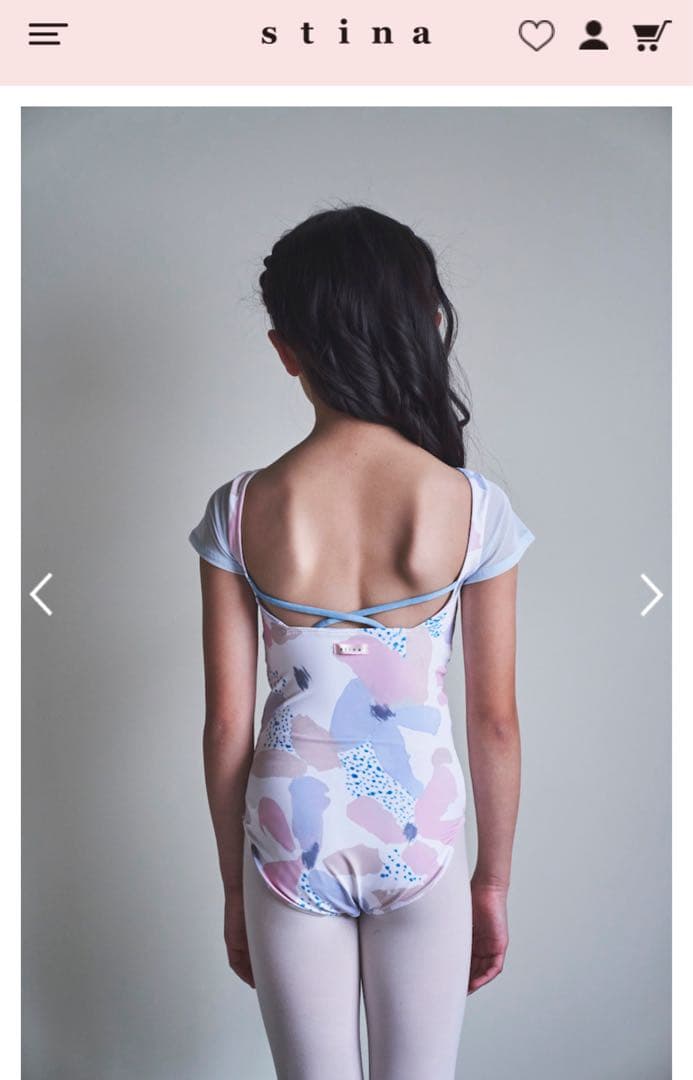 stina レオタード　キッズ