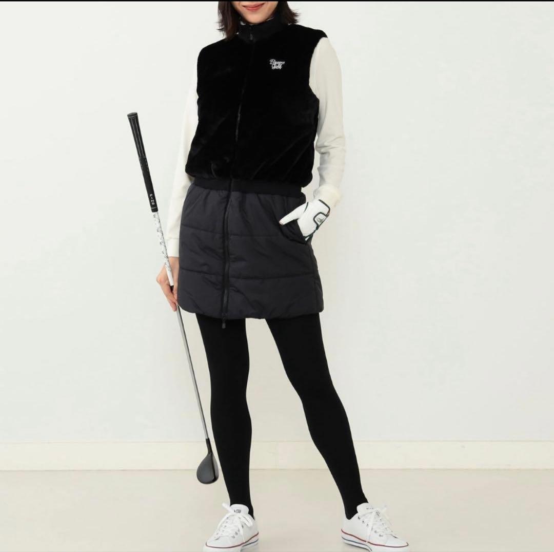 BEAMS ゴルフ用ファーベストスカート レディース