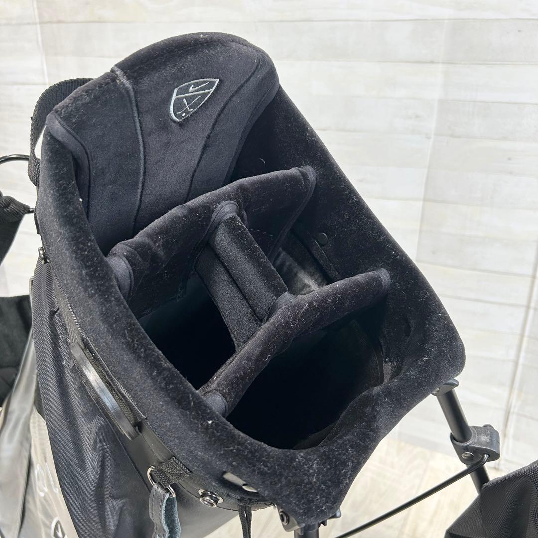NIKI GOLF スタンド式キャディバッグ　グレー【5分割口】