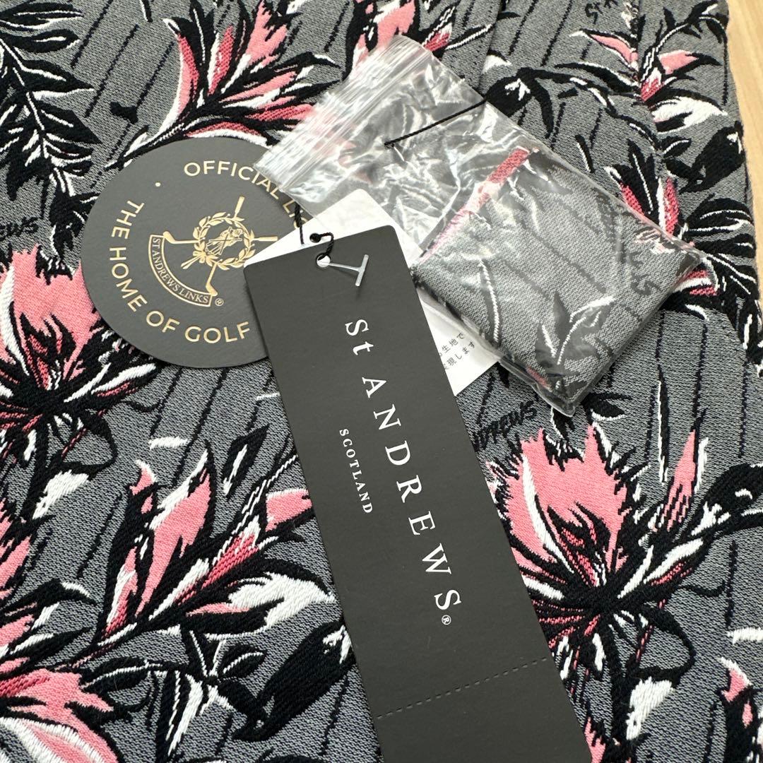 【新品】St Andrews フラワープリント ゴルフスカート　タグ付き