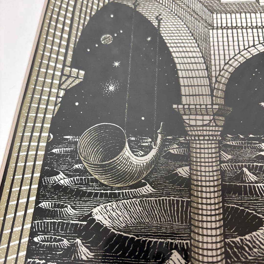 ヴィンテージ M.C. Escher ”もう一つの世界” ポスター　エッシャー