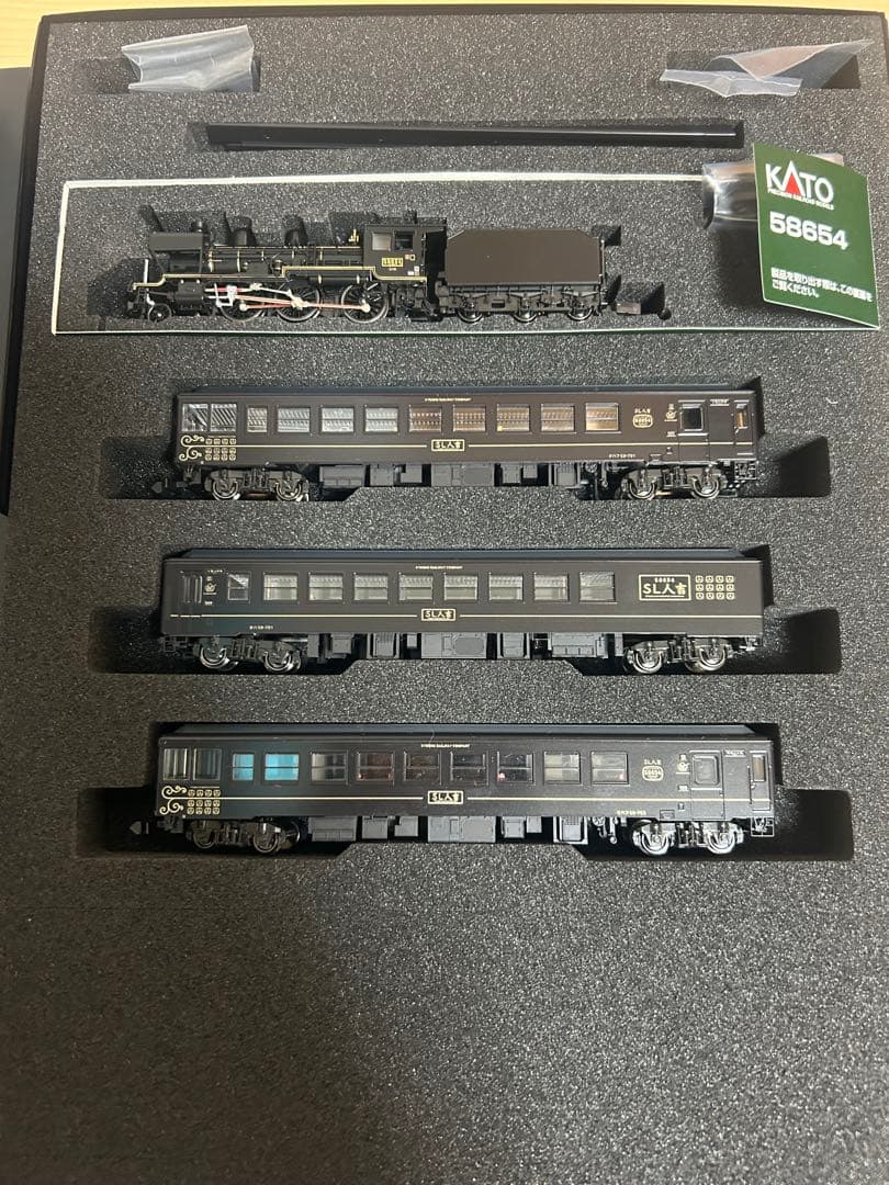 鉄道模型　Nゲージ　KATO 10-1727 58654 50系客車　SL人吉