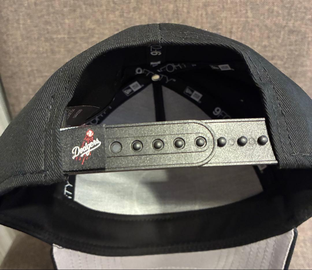 ドジャース　ニューエラ　キャップ　ブラック　大谷翔平　9FORTY 帽子