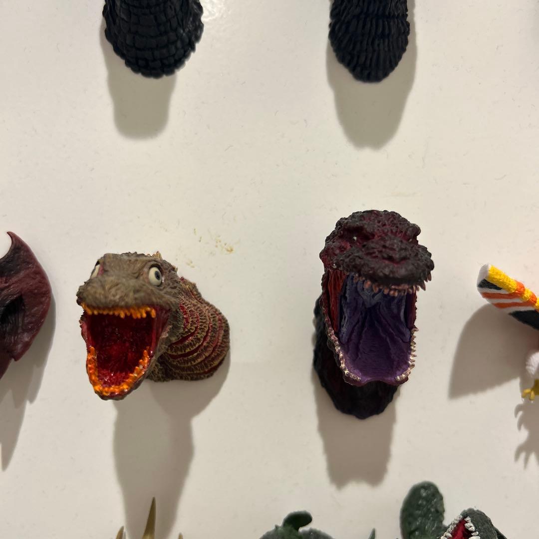 一番くじ　ゴジラ　モンスターヘッドマグネット