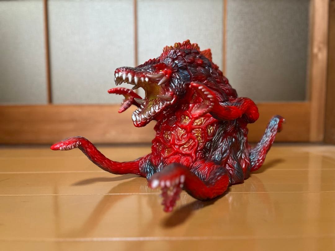 【超貴重】マーミット 世紀の大怪獣シリーズ ビオランテ ソフビ レッド