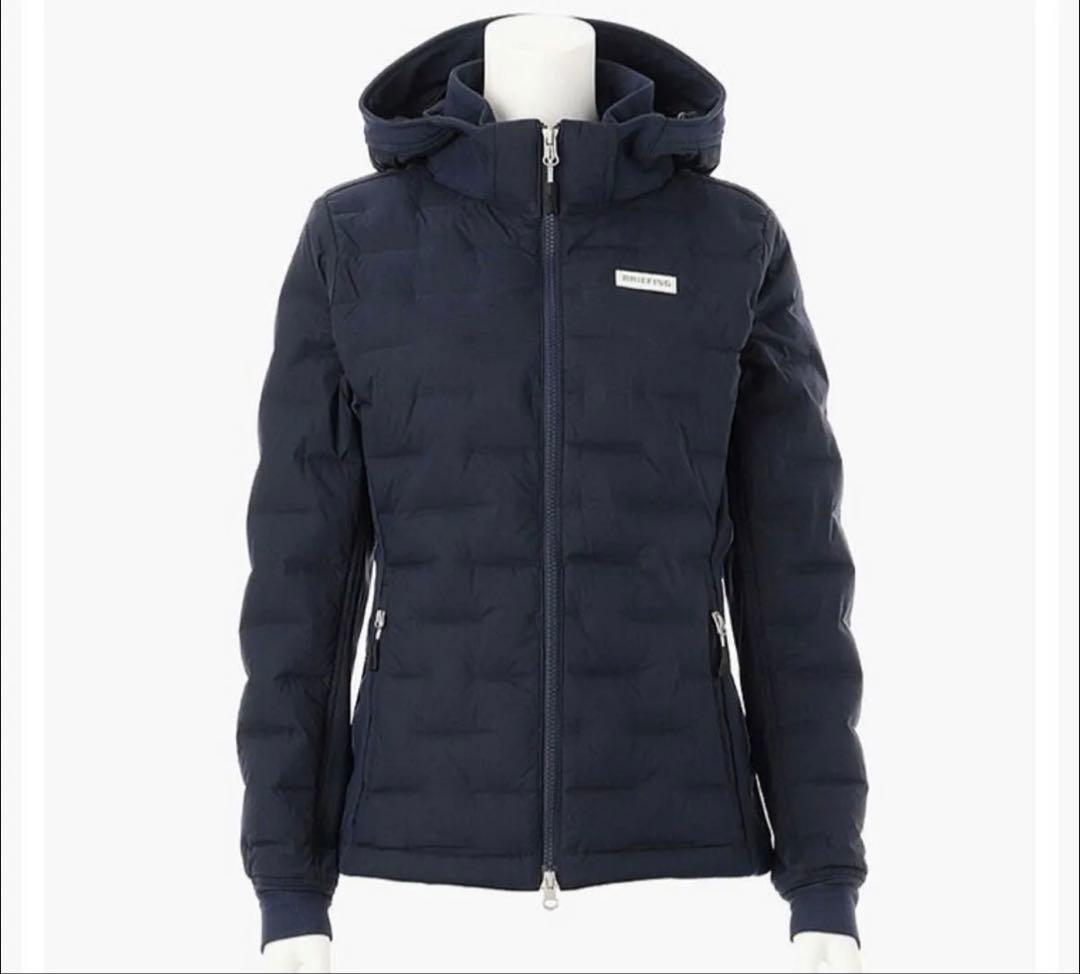 M*☆様 新品　ブリーフィング ハイブリッドダウンパーカー ネイビー レディース
