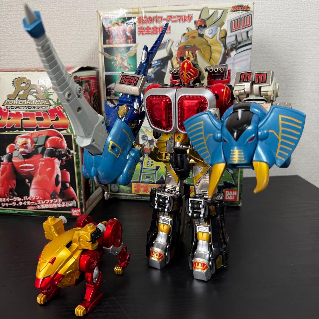 美品　百獣戦隊ガオレンジャー DX超合金ガオナイトセット