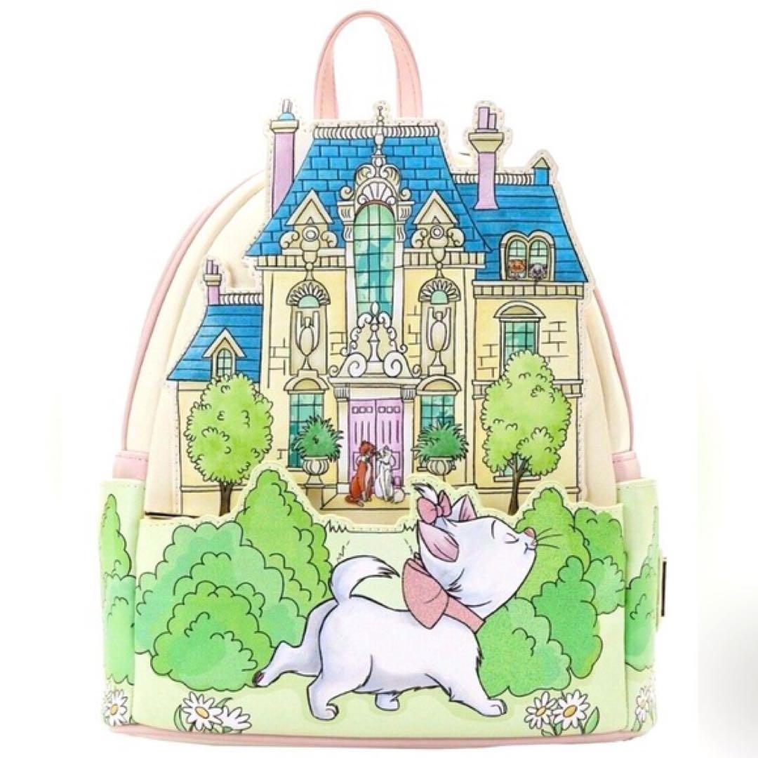 ラウンジフライ　loungefly ディズニー マリーちゃん リュック 可愛い