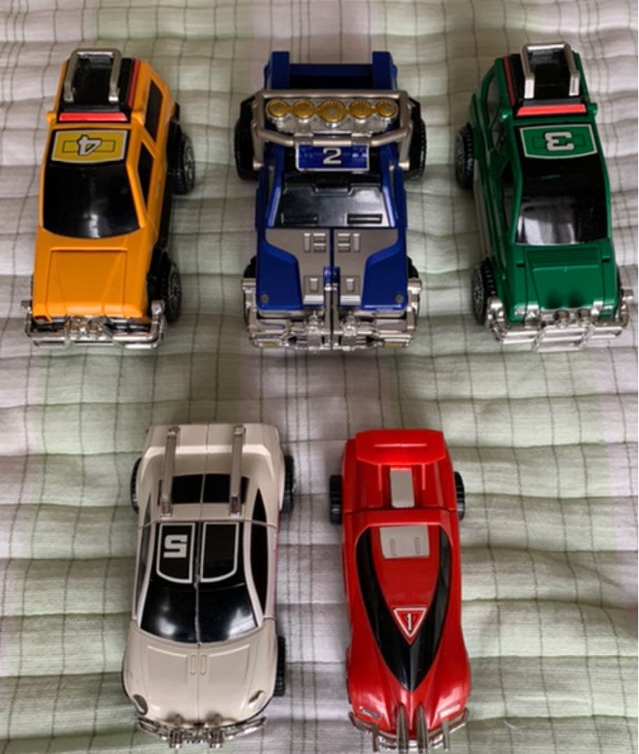 バンダイ製激走合体ロボットDRRV