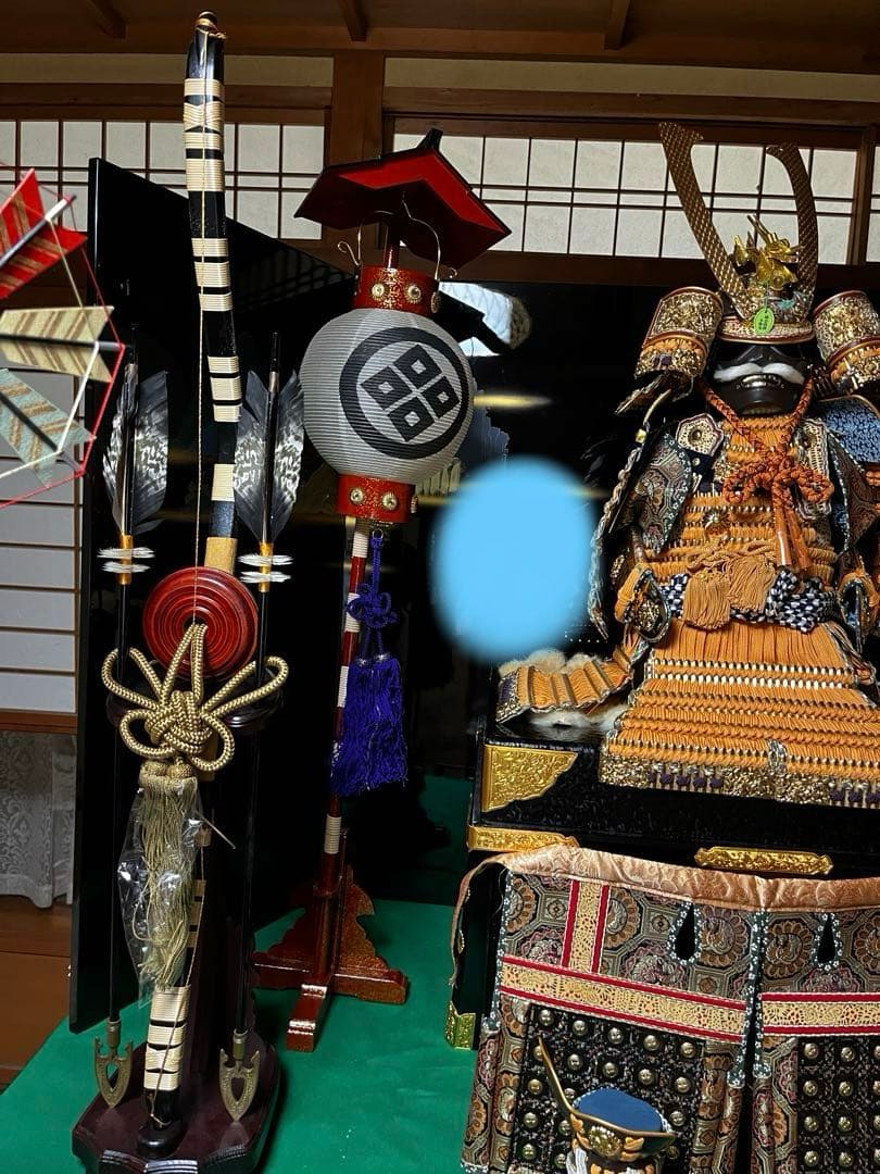 五月人形　大将人形　兜　鯉のぼり