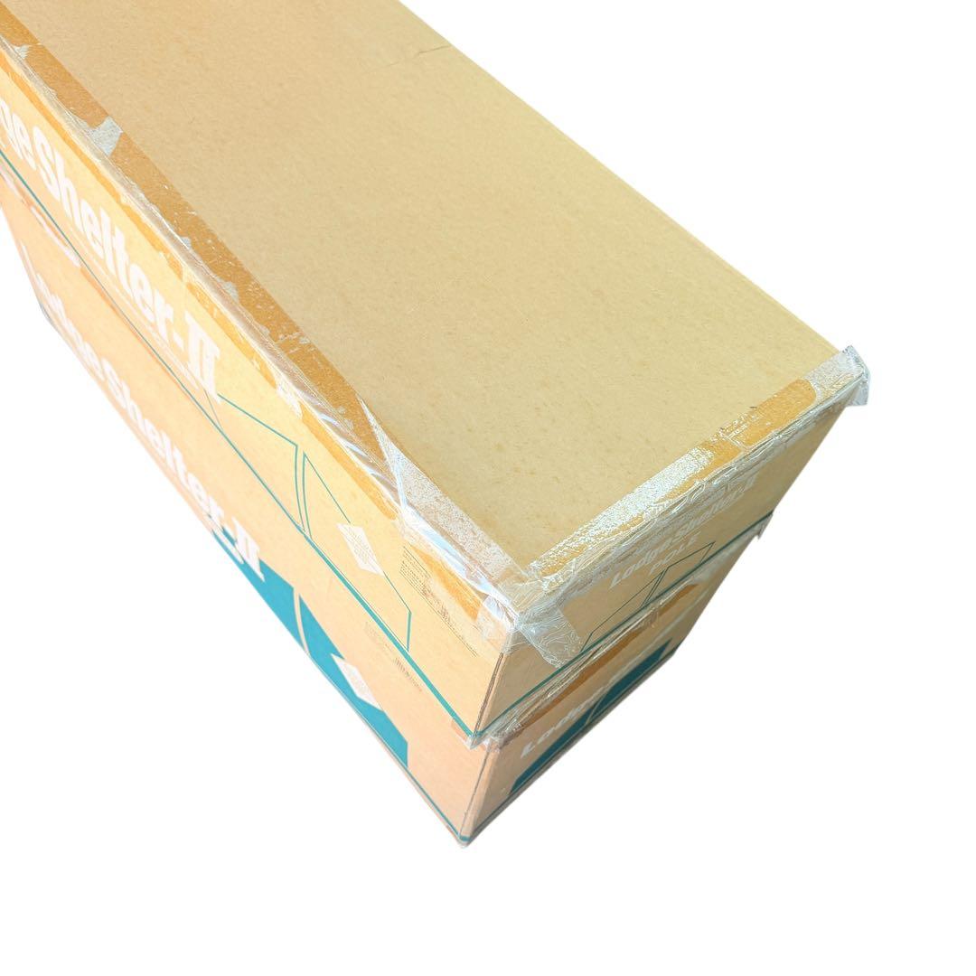 【新品】 オガワキャンパル ロッジシェルターII ブラウン×サンド×レッド