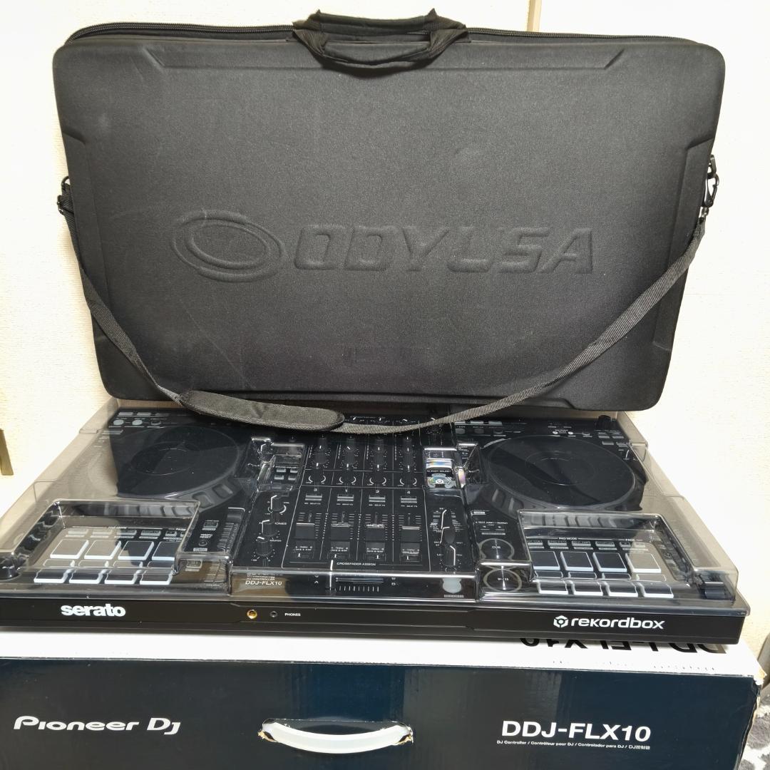 美品 Pioneer DDJ-FLX10 バッグ デッキセーバー スピーカー 付