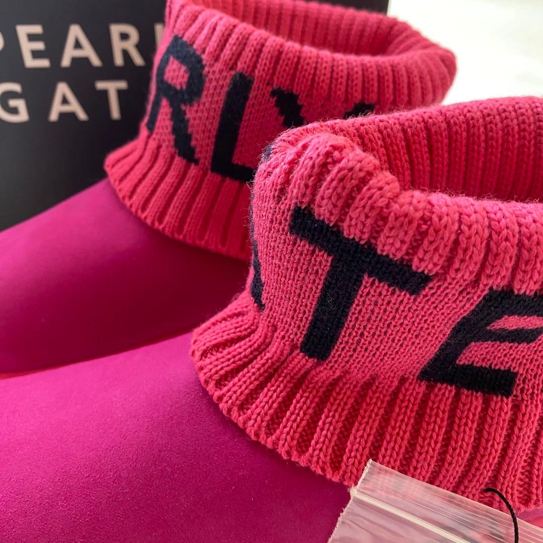 PEARLYGATES 053-1292102 ピンク ゴルフシューズ 箱あり