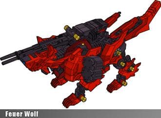 ゾイド ファイヤーヴォルフ 塗装仕上品 説明欄必読