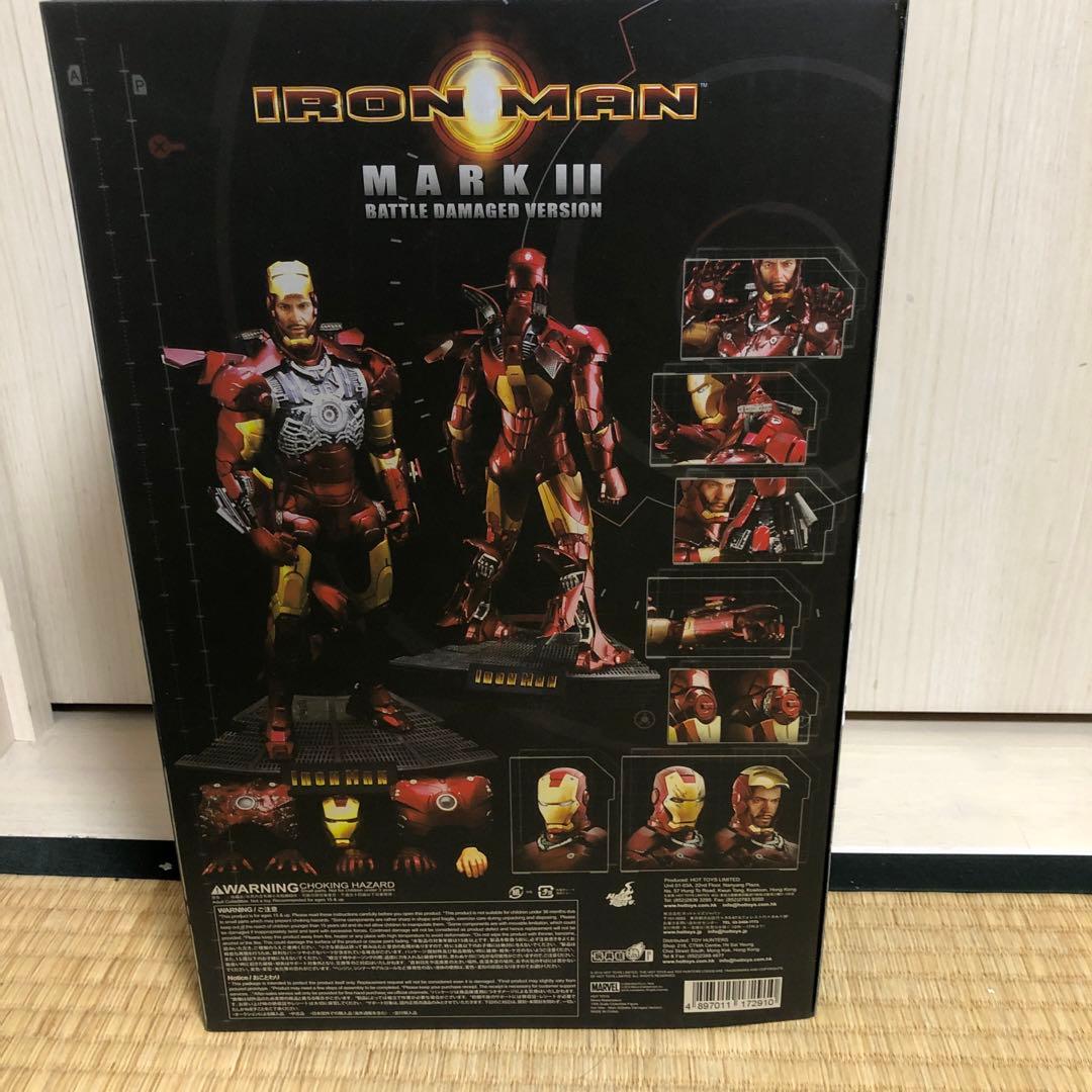 ムービー・マスターピース アイアンマン・マーク3 1/6 完成品 可動フィギュア