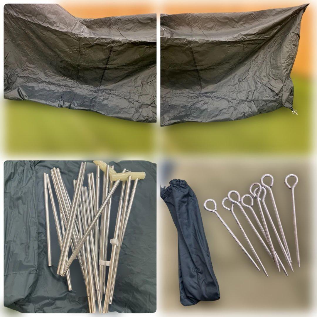 極美品モンベル　ムーンライトテント2型アイボリー　ゆるキャン△志麻リン