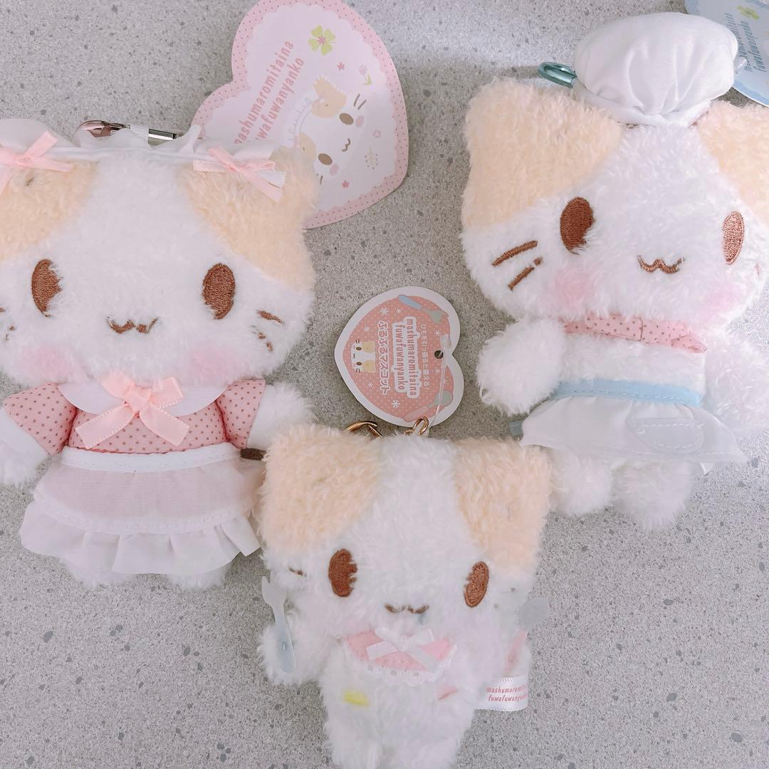 マシュマロみたいなふわふわにゃんこ spinns 3点セット