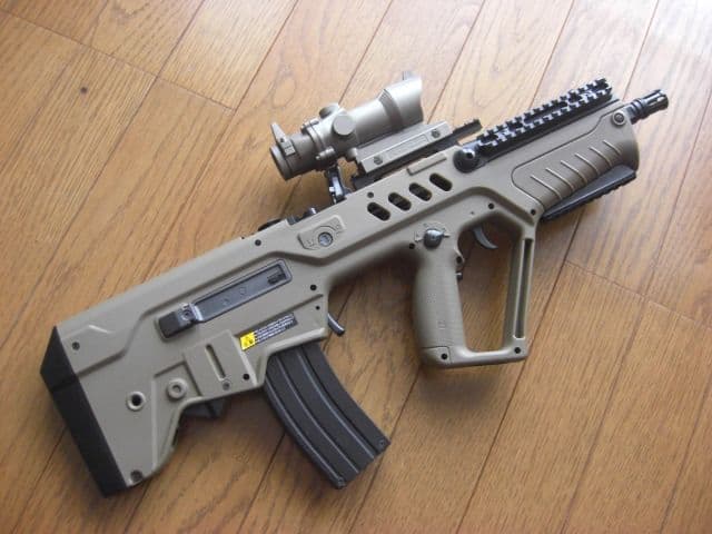 ◆東京マルイ 電動ガンBOYs タボール21・コンパクト フラット・ダークアース